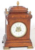 19TH CENTURY FRENCH F MARTIN OAK CASED MANTEL CLOCK