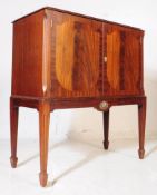 VINTAGE HARRODS WALNUT COCKTAIL DRINKS CABINET