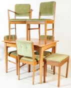 GORDON RUSSELL OF BROADWAY - MID CENTURY DINING TABLE & CHAIRS