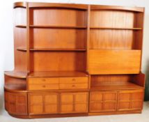 THREE 20TH CENTURY NATHAN SQUARES WALL UNITS
