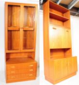 MID CENTURY GPLAN FRESCO TEAK WALL UNITS