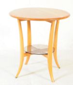 ERCOL - MODEL 1062 - BEECH & ELM WINE TABLE
