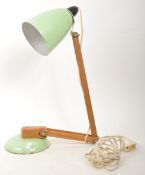 1960S TERENCE CONRAD HABITAT MINT GREEN MAC LAMP