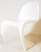 VERNER PANTON FOR VITRA - SINGLE MOULDED PLASTIC PANTON CHAIR