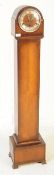 MID CENTURY OAK CASED GRANDDAUGHTER FLOOR STANDING CLOCK