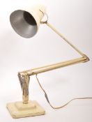 HERBERT TERRY 1227 ANGLEPOISE CREAM TABLE LAMP