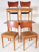 BRITISH MODERN DESIGN - MID CENTURY DINING TABLE & CHAIRS