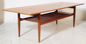 G PLAN FURNITURE - TEAK WOOD LONG JOHN COFFEE TABLE