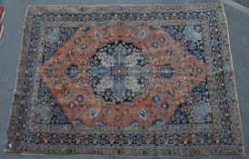 MID 20TH CENTURY PERSIAN ISLAMIC TABRIZ FLOOR RUG