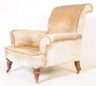 JOHN TAYLOR & SONS EDINBURGH - LATE 19TH CENTURY ARMCHAIR