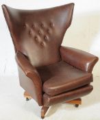 BRITISH MODERN DESIGN - MID CENTURY BATWING ARMCHAIR