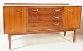 BRITISH MODERN DESIGN - MID CENTURY VENEERED SIDEBOARD