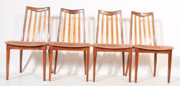 G-PLAN - FRESCO - FOUR MID CENTURY TEAK DINING CHAIRS