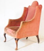 19TH CENTURY VICTORIAN WINGBACK ARMCHAIR