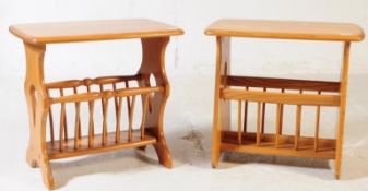 ERCOL FURNITURE - CONTEMPORARY OCCASIONAL MAGAZINE TABLES