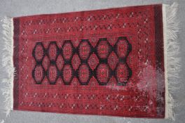 SMALL 20TH CENTURY PERSIAN RUG