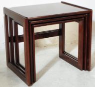 BRITISH MODERN DESIGN - MID CENTURY NEST OF TABLES