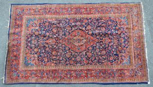 20TH CENTURY PERSIAN KASHAN MANNER RUG