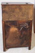JACOBEAN REVIVAL OAK COCKTAIL CABINET