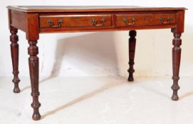 VICTORIAN MAHOGANY LIBRARY TABLE