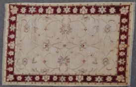 20TH CENTURY PERSIAN ZIEGLER MANNER RUG