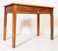 1940S AIR MINISTRY MANNER OAK WRITING TABLE
