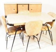 ARVIN FURNITURE, ENGLAND - RETRO MID CENTURY DINING SUITE