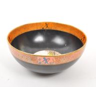 CARLTON WARE - 1930S ART DECO MOONLIGHT CAMEO BOWL