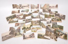 EXTENSIVE COLLECTION OF TOPOGRAPHIC POSTCARDS