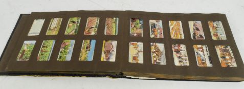 COLLECTION OF 20TH CENTURY CIGARETTE CARDS IN ALBUM
