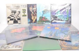 YES - TWELVE 20TH CENTURY LP VINYL RECORD ALBUMS