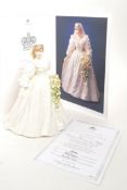 COALPORT - DIANA PRINCESS OF WALES - LIMITED EDITION FIGURE