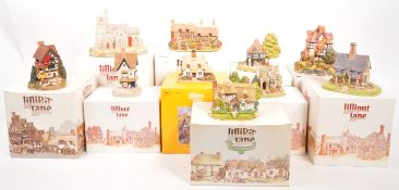 LILLIPUT LANE - COLLECTION OF TEN COTTAGE MODEL FIGURES