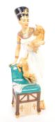 ROYAL DOULTON - EGYPTIAN QUEEN NEFERTITI FIGURE