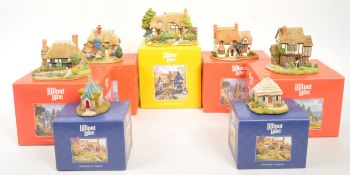 LILLIPUT LANE - COLLECTION OF SEVEN MODEL COTTAGES