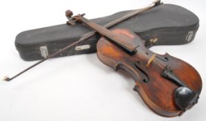 19TH CENTURY FULL SIZE VIOLIN - NO LABEL
