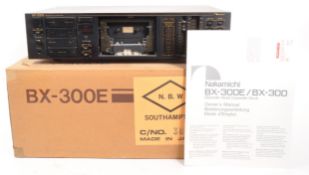 NAKAMICHI - 1980S BX-300E DISCRETE HEAD CASSETTE DECK