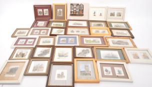 JACK GRUNWELL - LOCAL ARTIST - COLLECTION OF MINIATURE ORIGINALS