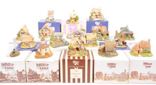 LILLIPUT LANE - COLLECTION OF SEVENTEEN SMALL MODEL COTTAGES