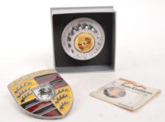 COLLECTION OF 20TH CENTURY PORSCHE MEMORABILIA