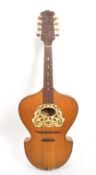VIENNESE COLLEGE OF MUSIC - 1910S FLAT BACKED MANDOLIN