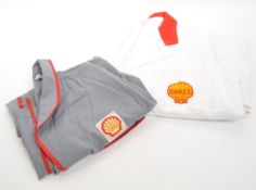 SHELL OIL - TWO PETROL STATION FORECOURT COATS