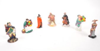 ROYAL DOULTON - COLLECTION OF SEVEN MINIATURE FIGURES