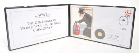 JUBILEE MINT - 2014 SOLID GOLD COIN COVER
