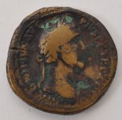 138-161 AD ANTONINUS PIUS SESTERTIUS COIN