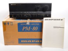 MARANTZ - 1990S PM-80 INTEGRATED AMPLIFIER