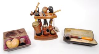 COLLECTION OF 20TH CENTURY VINTAGE SMOKING PIPES