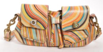 PAUL SMITH - CIRCA 1990S LEATHER HANDBAG