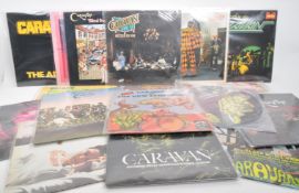 CARAVAN - COLLECTION OF ROCK VINYL RECORDS