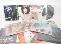 THE DOORS - TWELVE LP VINYL RECORD ALBUMS